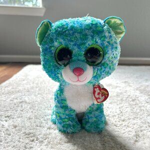 TY Beanie Boo Leona Leopard Medium